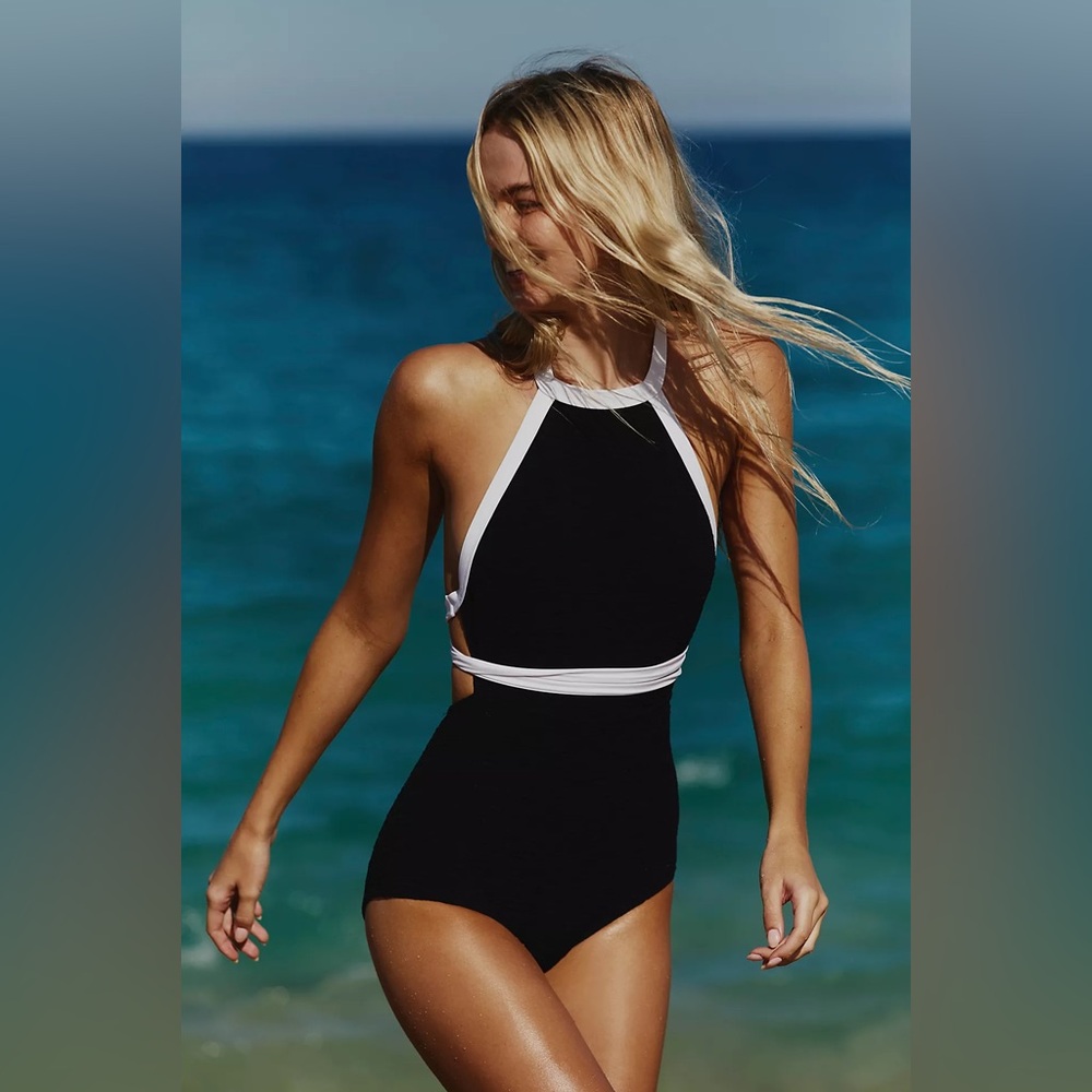 !!NEW WITHOUT TAGS!! FREE PEOPLE BEACH FREE-EST HEIDI SURF ONE -PIECE SWIMSUIT